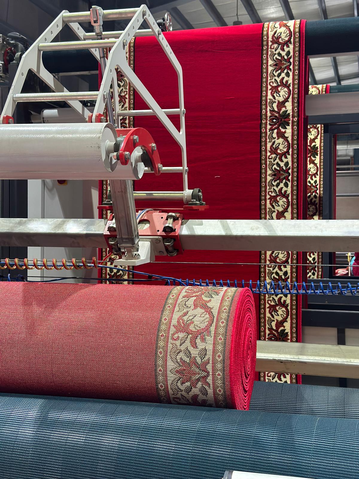 Halı Rulo Sarım Makinası Üretim